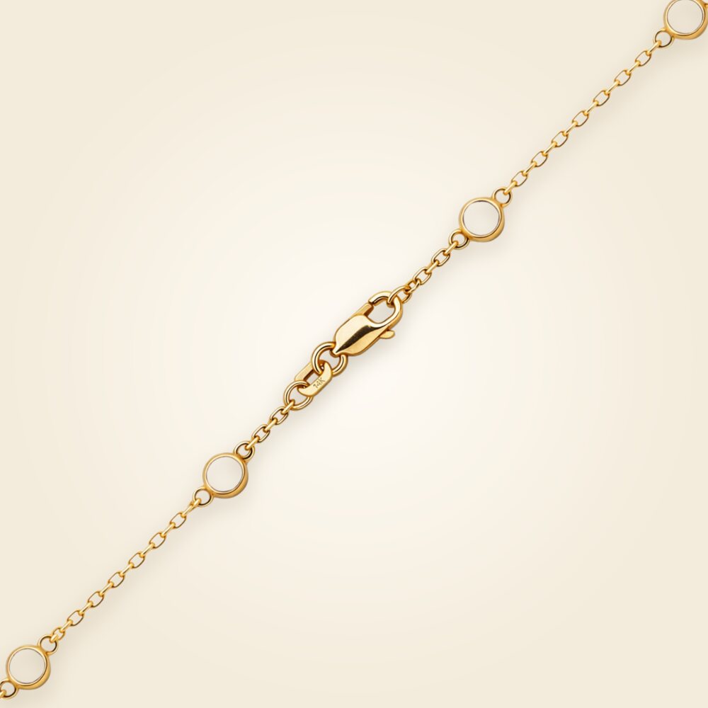 Diamond by the Yard Cable Bracelet in 14K Yellow Gold (No Stones), shown in 14K Yellow Gold