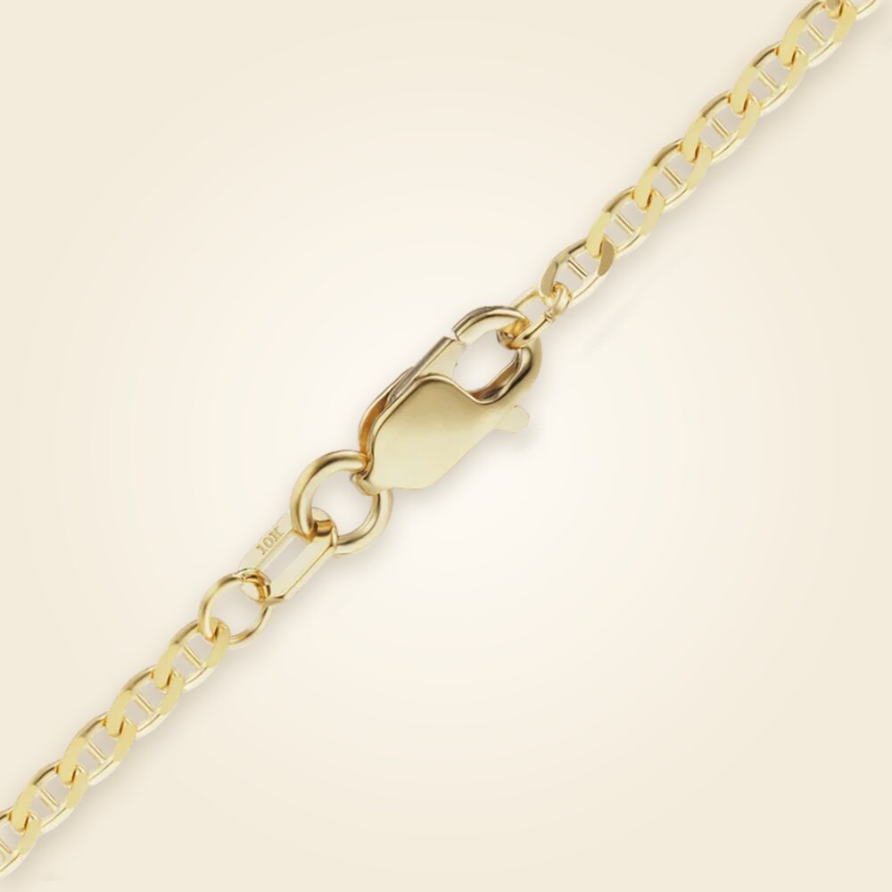 Mariner Bracelet in 10K Yellow Gold (1.80 mm), shown in 14K Yellow Gold