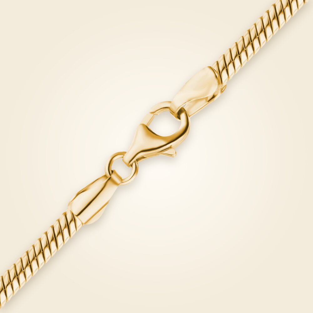 Snake Bracelet in 14K Gold-Filled (1.00 mm - 3.50 mm), shown in Gold-Filled