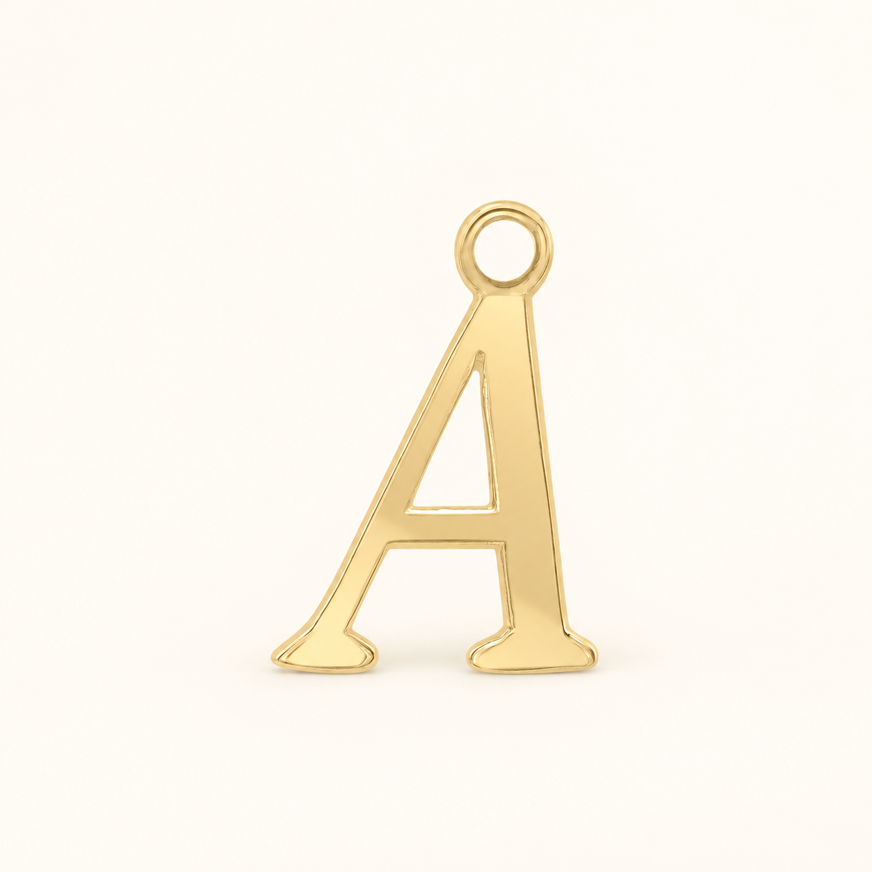 Capitolina Extra Bold Italic Initials with 1 Jump Ring (13 mm)